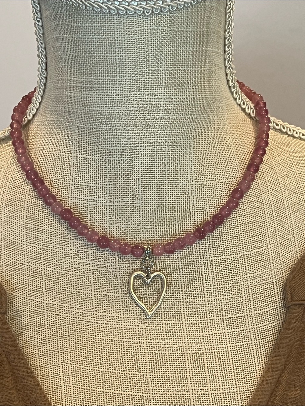 Strawberry Quartz Necklace